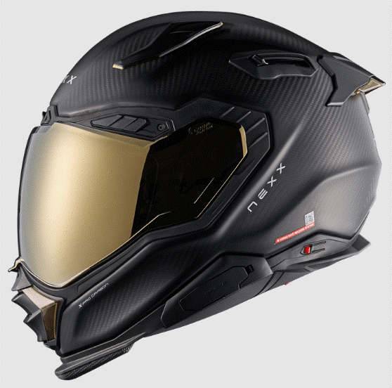 Каска NEXX X.WST3 ZERO PRO CARBON GOLD MATT
